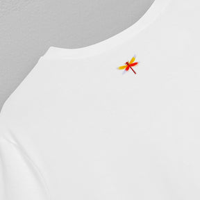 Autumn Hand-Embroidered Organic Cotton T-Shirt