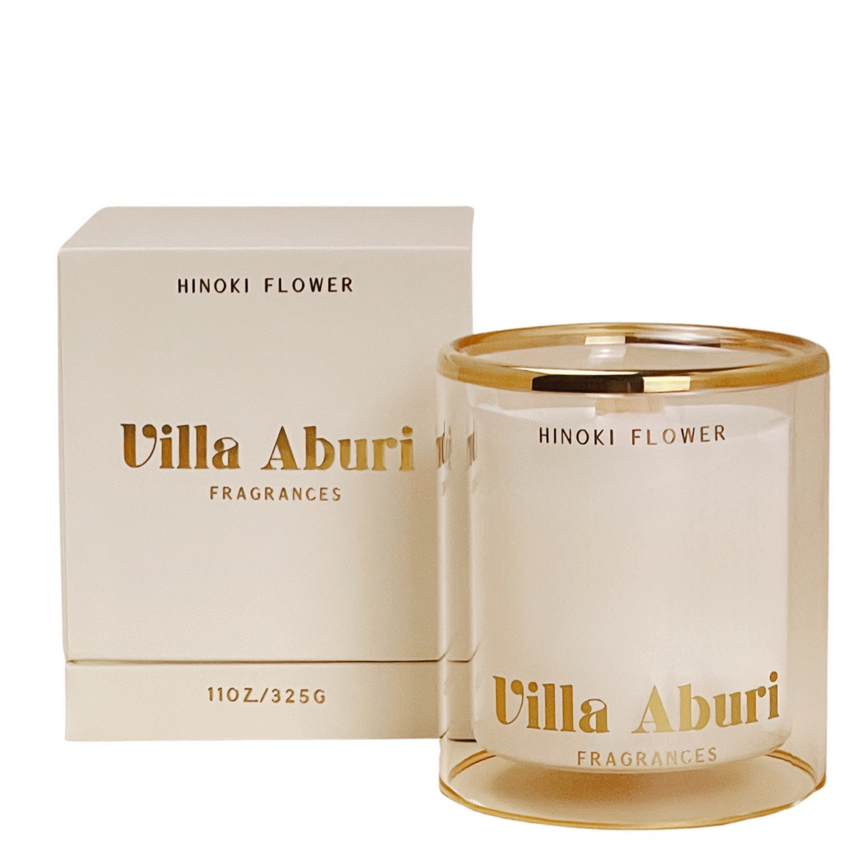 Hinoki Flower Candle