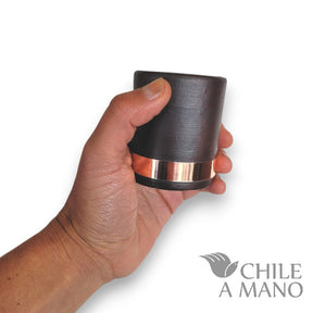 Clay & Copper Tumblers — Handcrafted in Chile