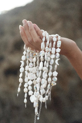 The Celestial Garden Pearl Necklace
