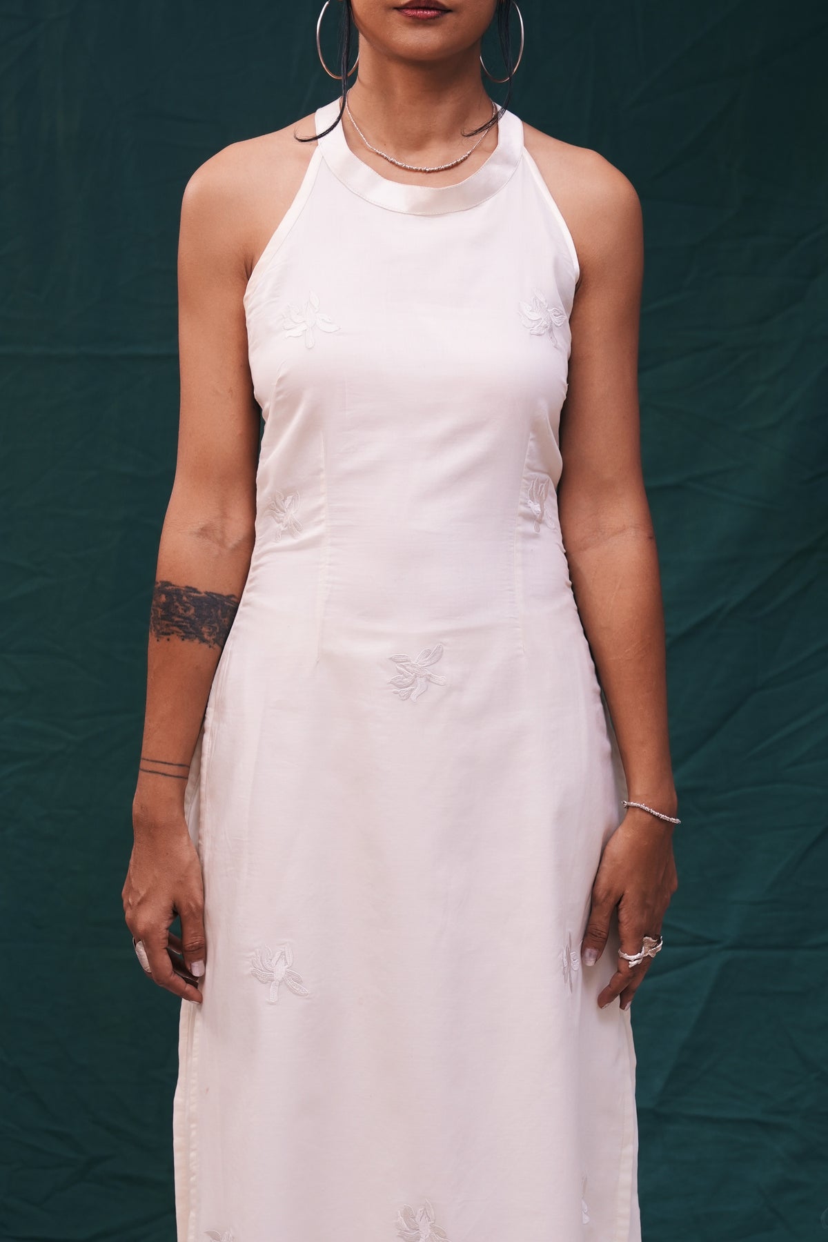 Spaghetti Strap Sheer Dress