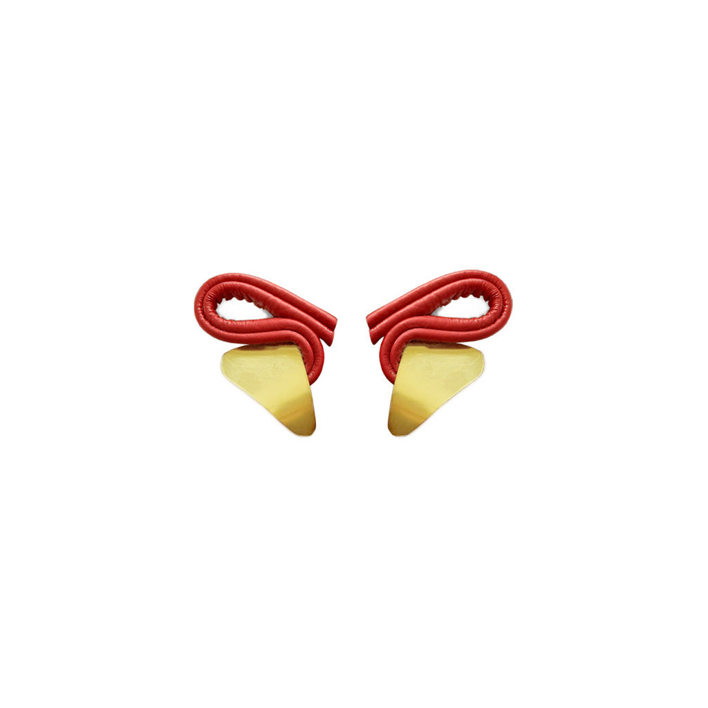 Evoke Red Mini Earrings