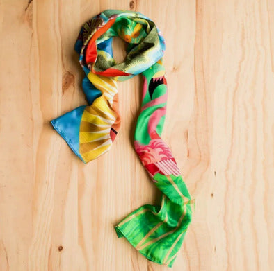 flamingo scarf