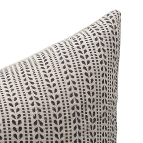 Classic Block Printed Thick Linen Pillow Cover -Ratanbel