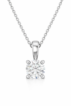 Solitaire Diamond Necklace