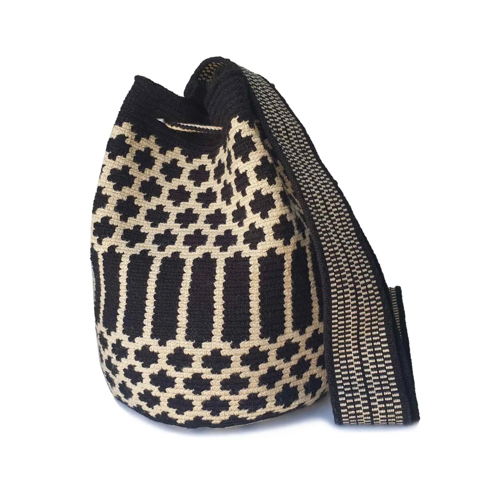 Zebra Wayuu Bag
