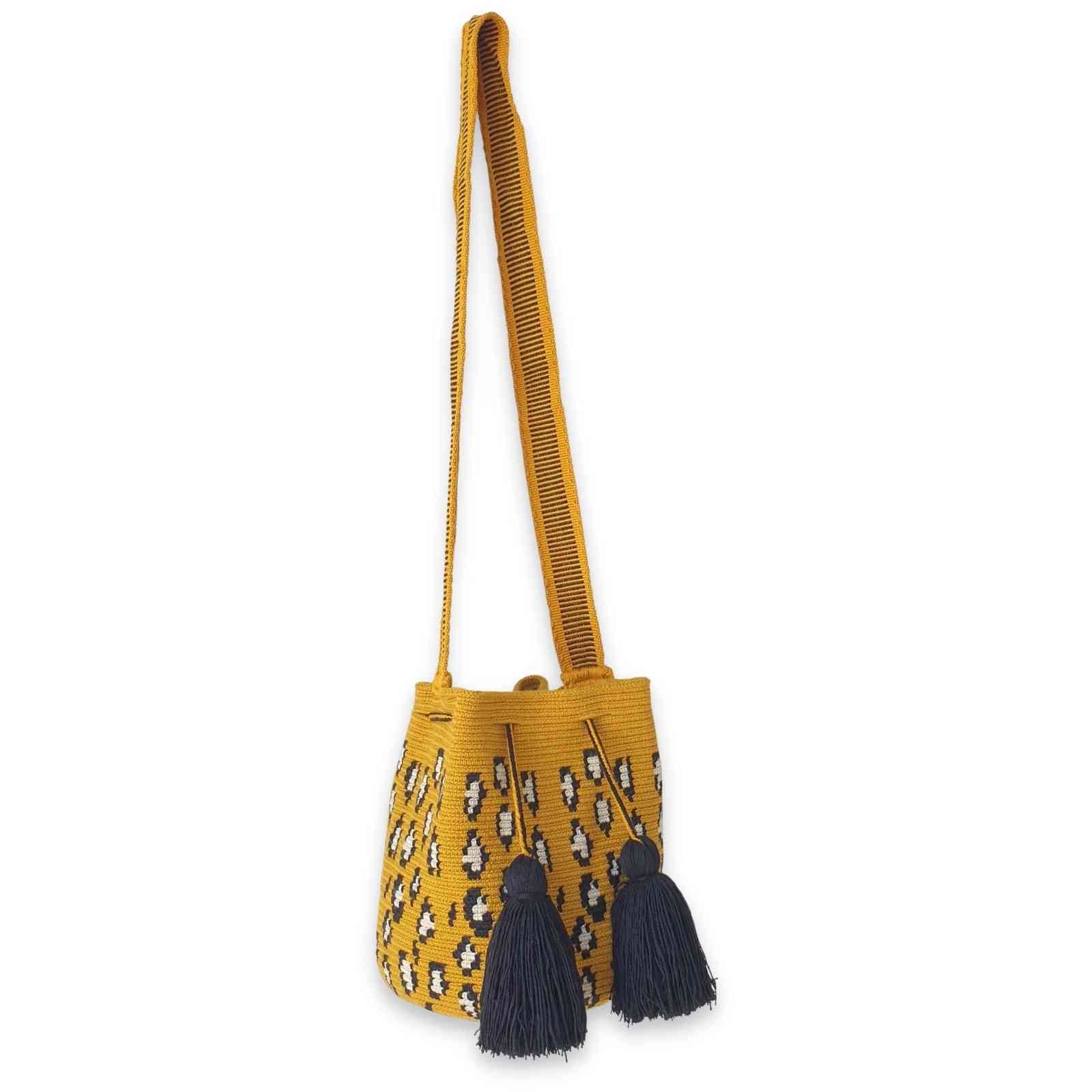 Leopard Wayuu Bag