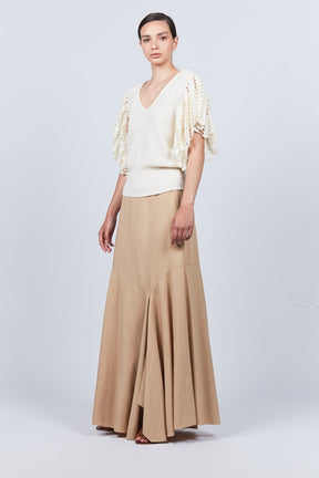 Alejandra Vest | Ivory Melange