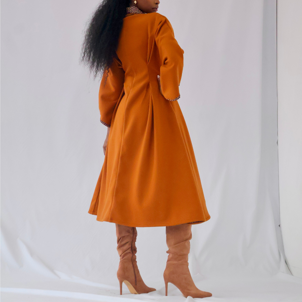 Nuova Stretch Melton Coat