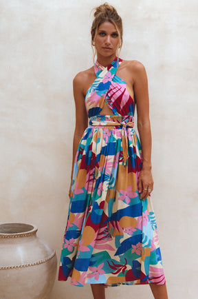 Glowing Hera Infinity Dress - Havana