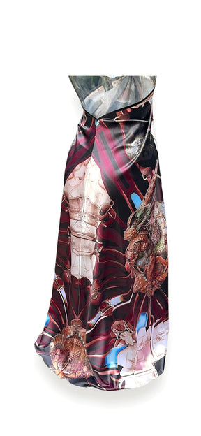 Machina Afrofuturism Halter Dress