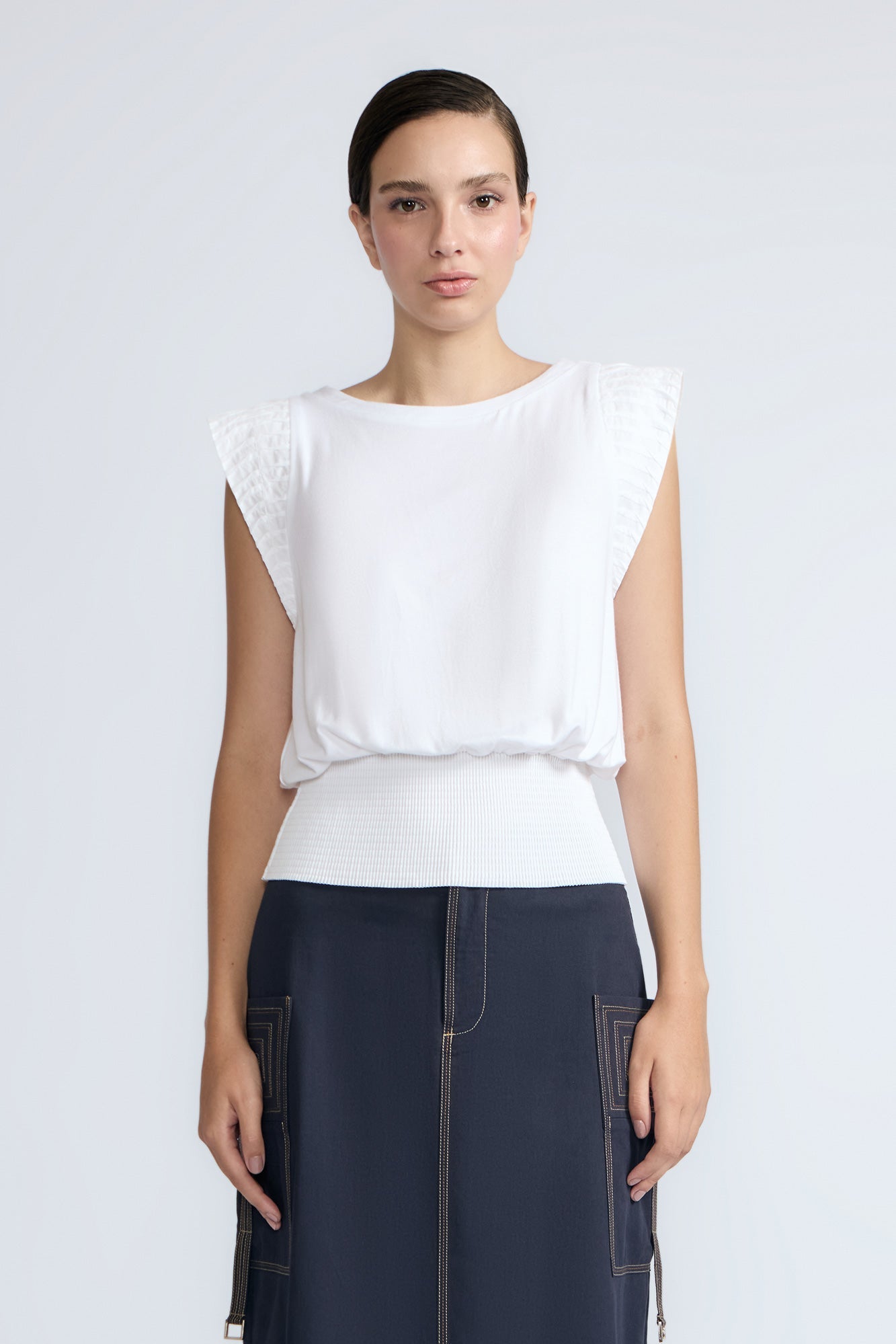 Selena Top | White