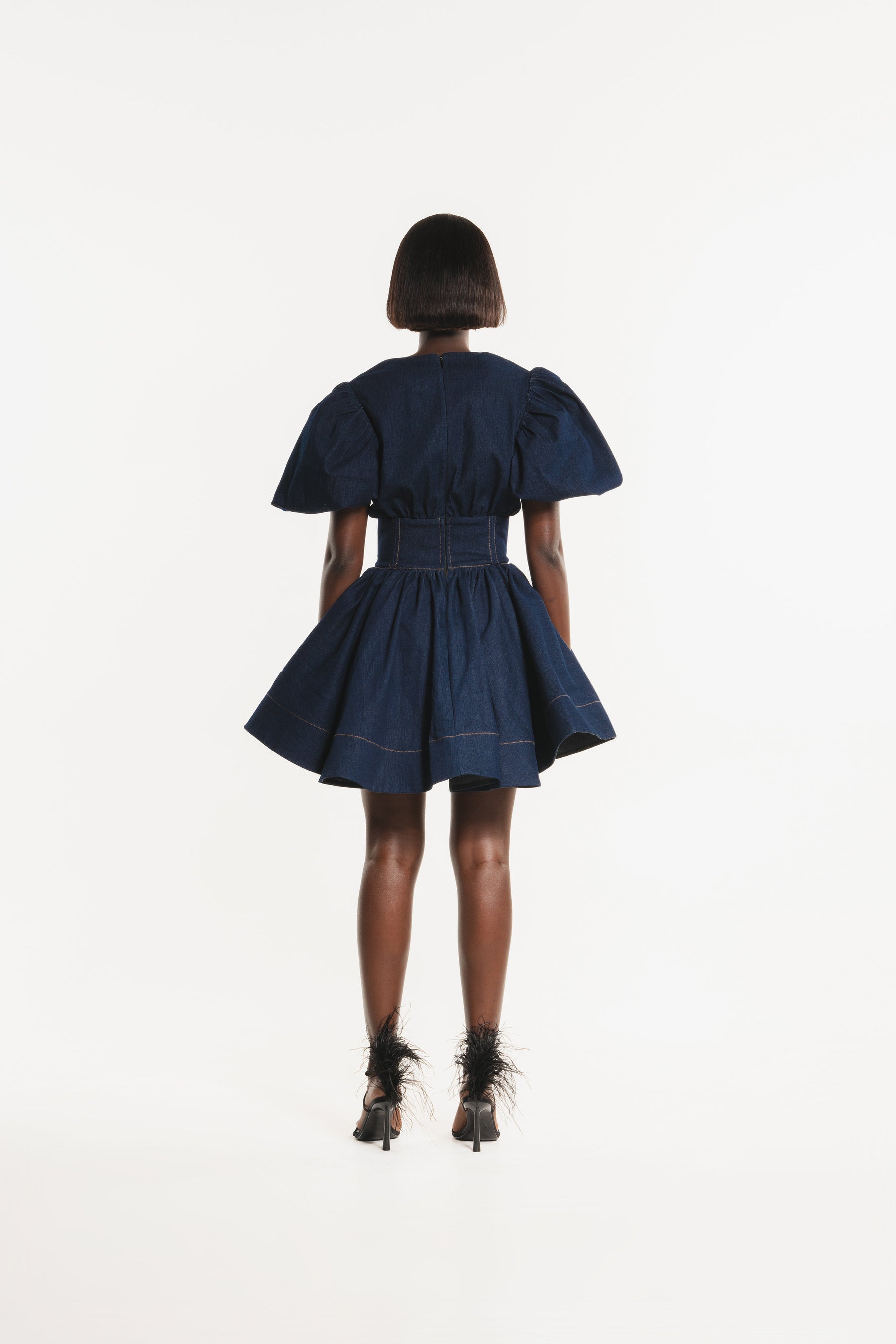 Denim DELILAH Mini Dress