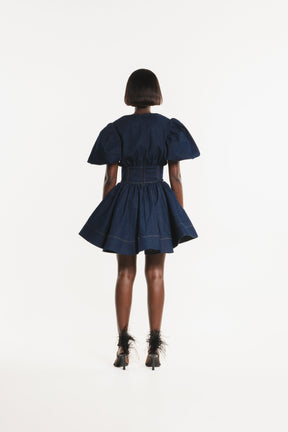 Denim DELILAH Mini Dress