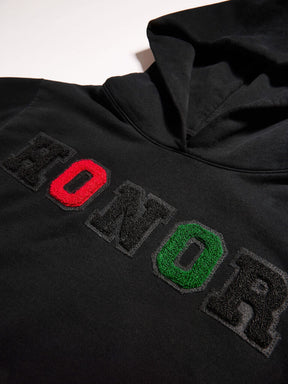 Excellence Staple Hoodie - Blk/Pan