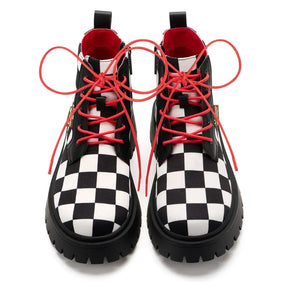 Checkmate Chunky Platform  Boots