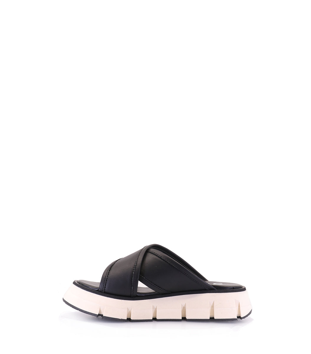 Stylish Black Platform Sandals Drake