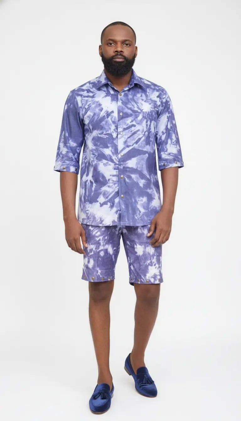 Luxe Unisex Indigo Transformer Set