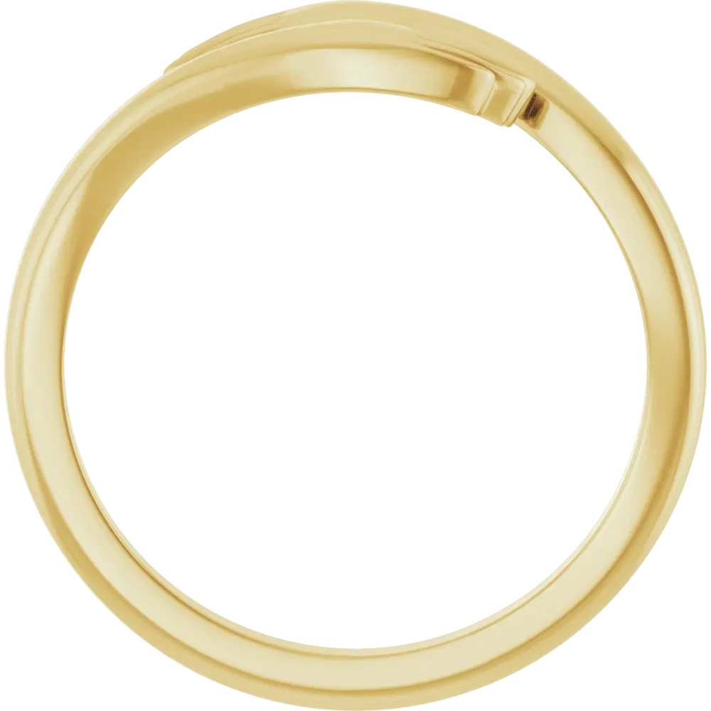 Hug Ring in 14K Gold