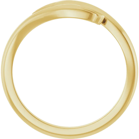 Hug Ring in 14K Gold