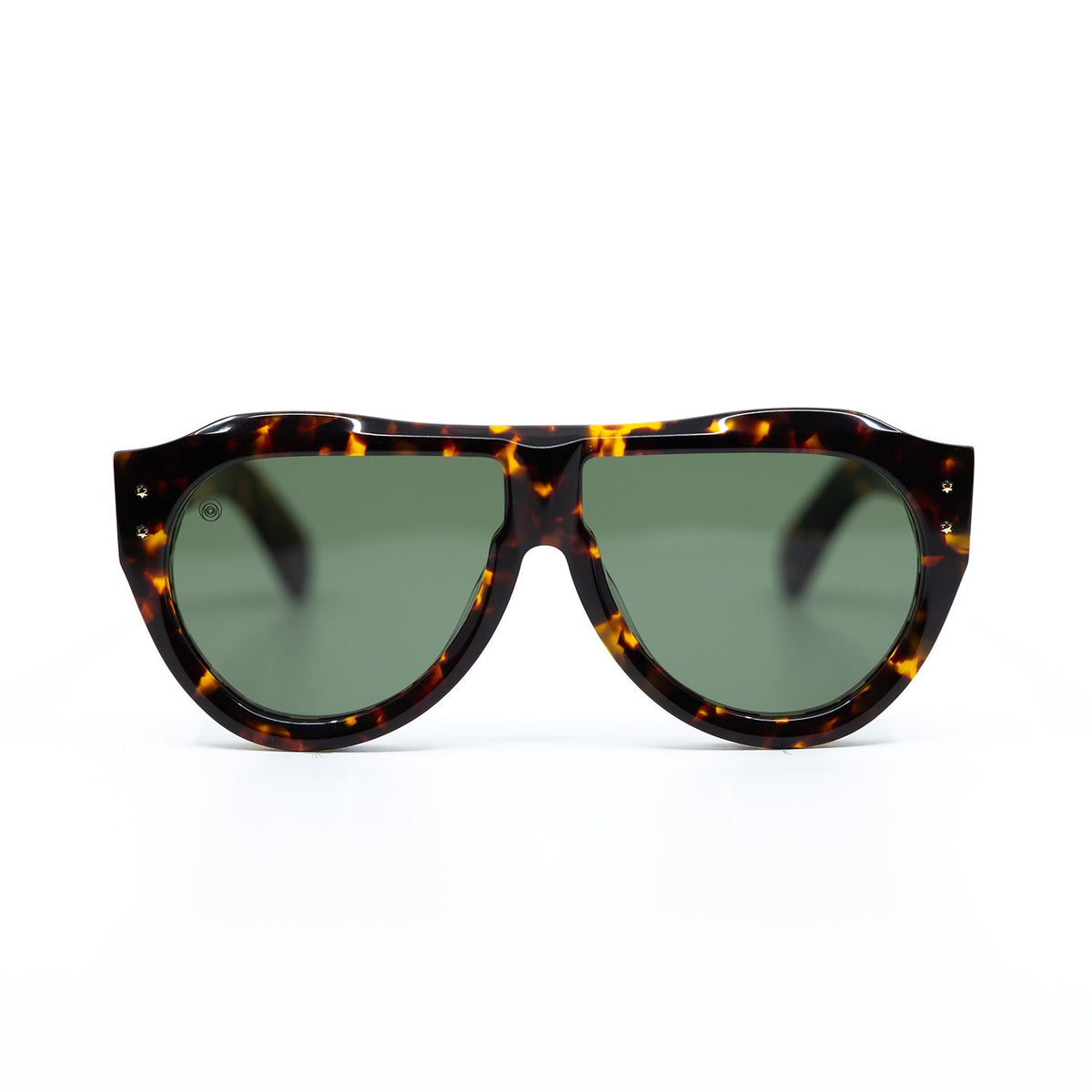 Otto Sunglasses with Tortoise Frame & Green Lens | Taxxon X Cruzada Special Edition