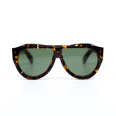 Otto Sunglasses with Tortoise Frame & Green Lens | Taxxon X Cruzada Special Edition