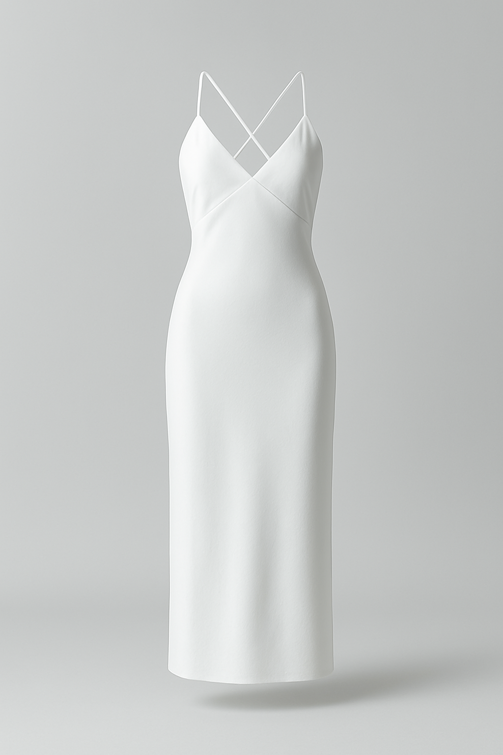 Sage Elegance Midi Dress