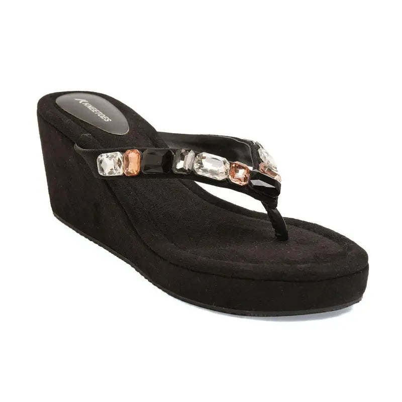 Crystelle - Thong Wedges