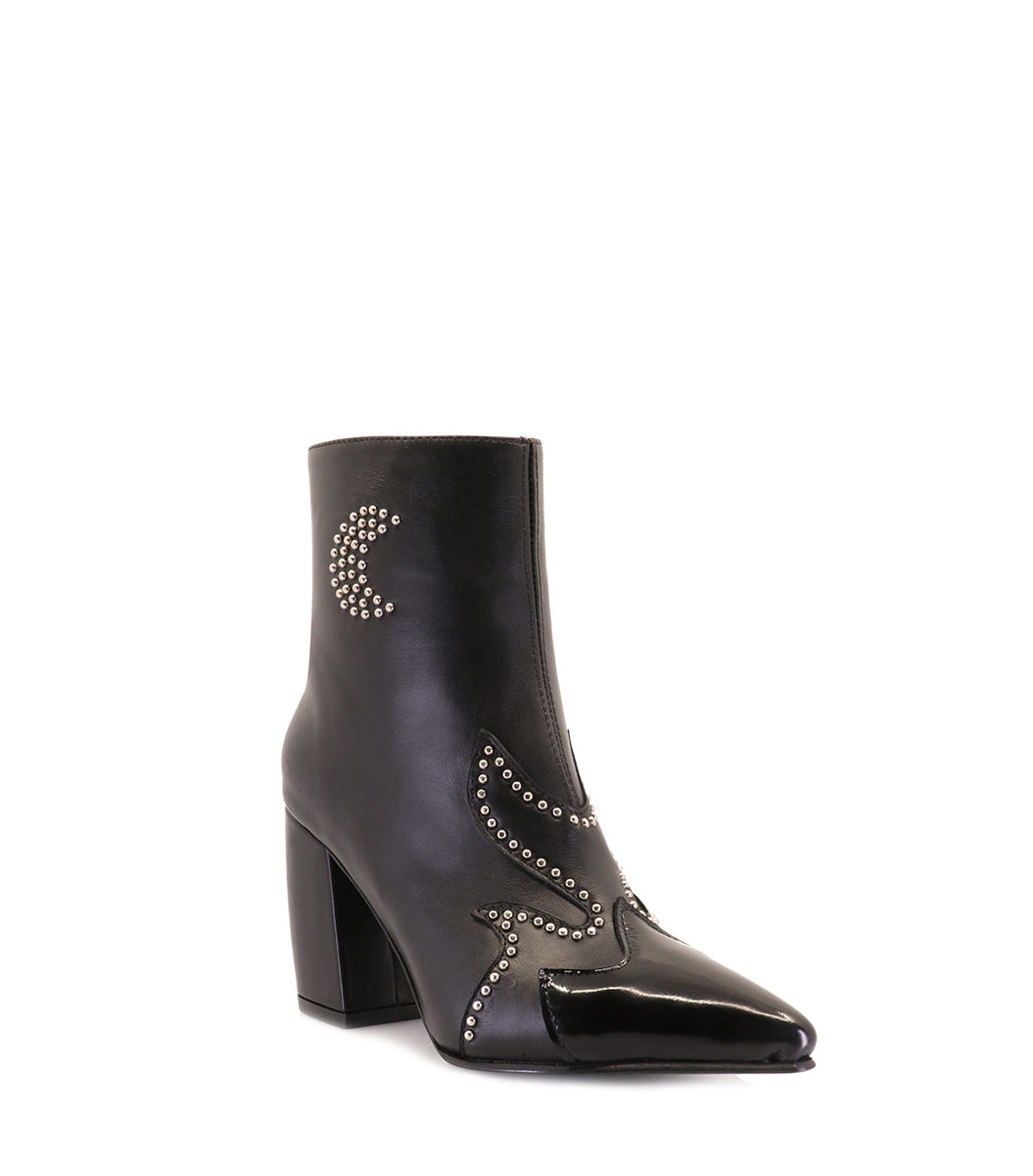 Moonlit Black Booties MAO