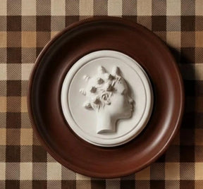 Bantu Knot Bas Relief Wall Sculpture