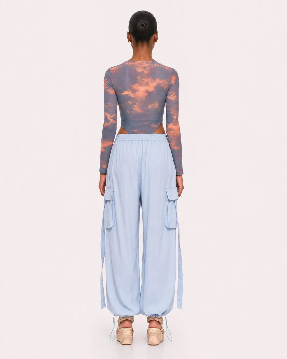 Ocean Breeze Chiffon Pant - Chuks Collins - Amber Dancing Collection
