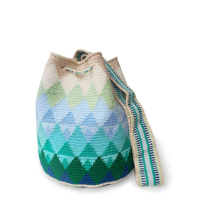 Peacock Wayuu Bag (Medium)