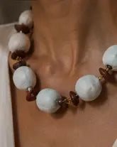 Orbic Ceramic Necklace