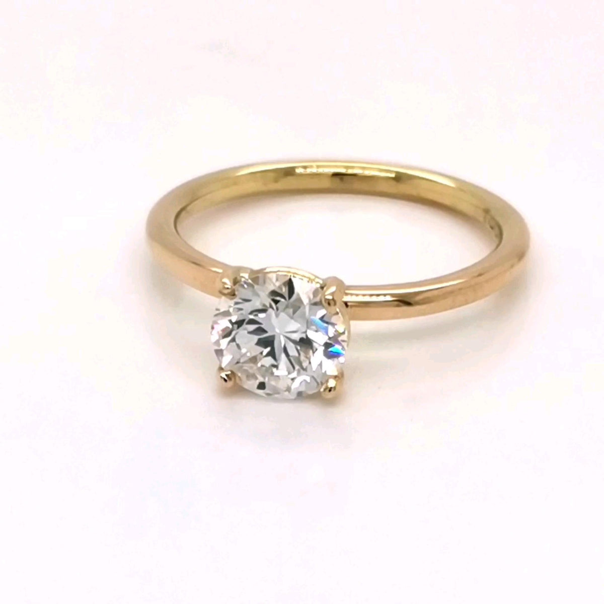 1ct Solitaire Diamond Ring