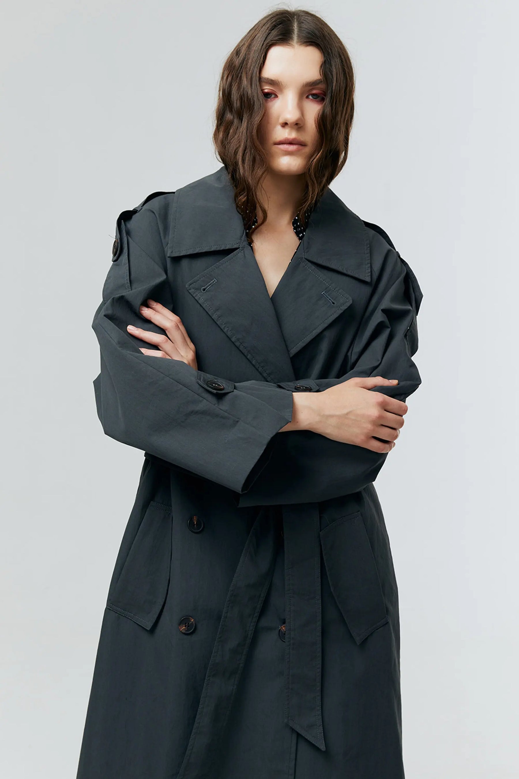 AVERY BELTED TRENCH COAT