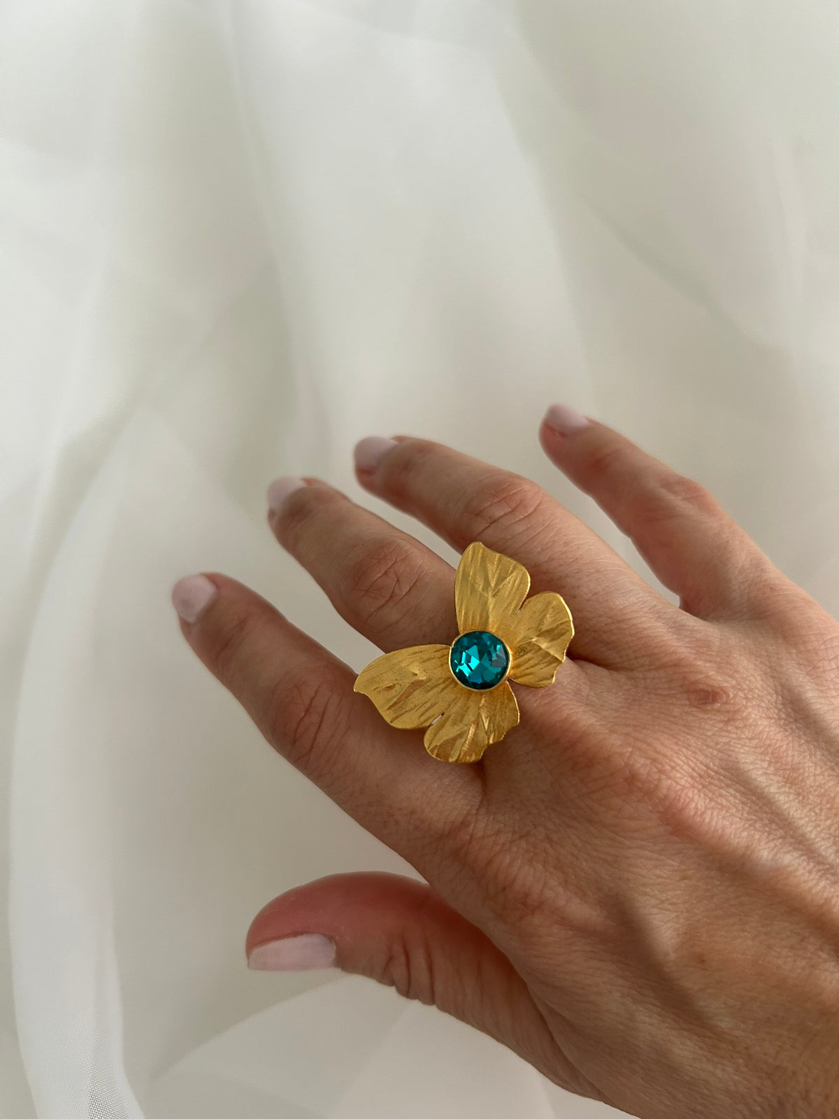 Aurora Butterfly Ring
