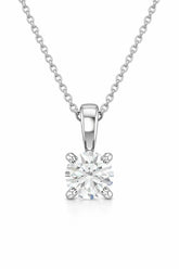Solitaire Diamond Necklace