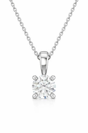 Solitaire Diamond Necklace