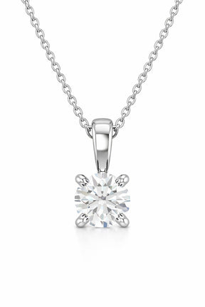 Solitaire Diamond Necklace