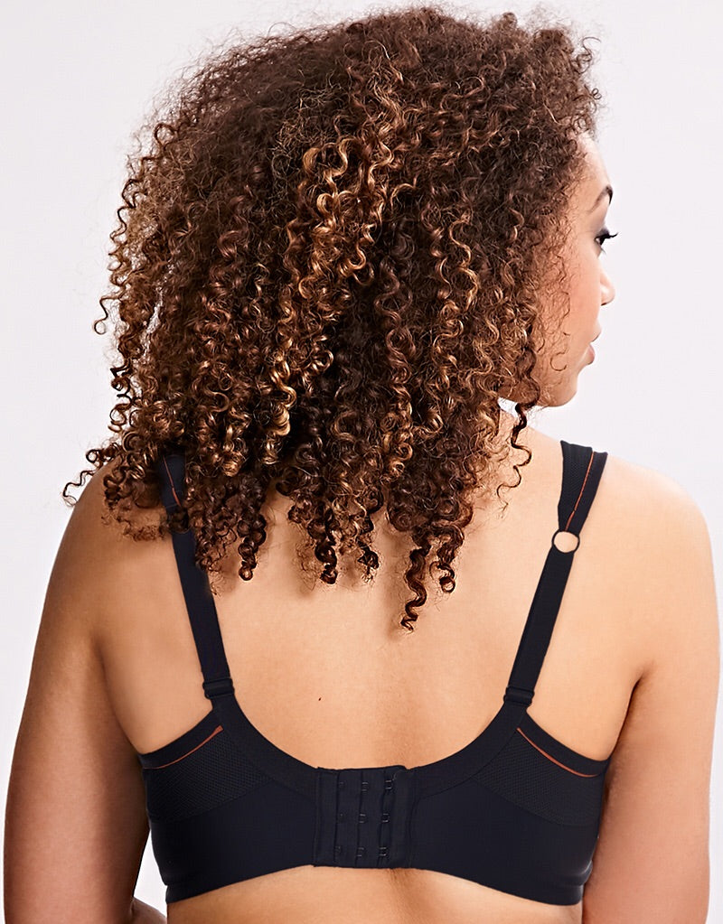 Panache Non Padded Sports Bra Black