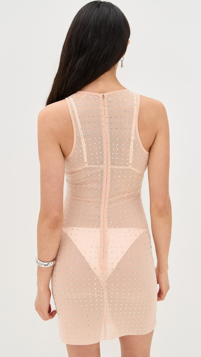 Zara Crystal Mini Dress