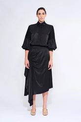 Tilsa Artisan Detail Blouse | Black