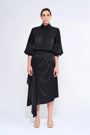 Tilsa Artisan Detail Blouse | Black