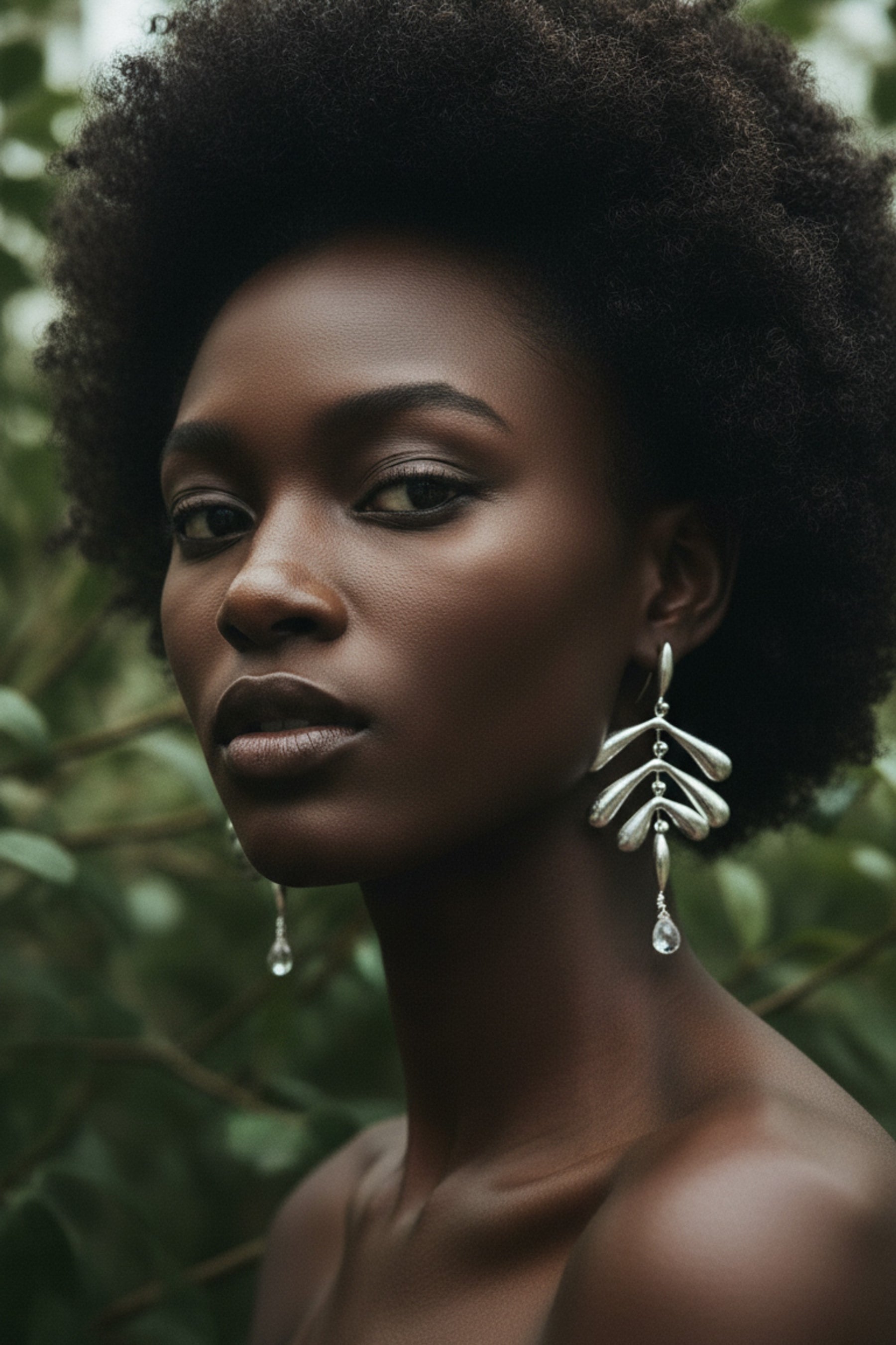 Luxe Fluid Droplet Earrings