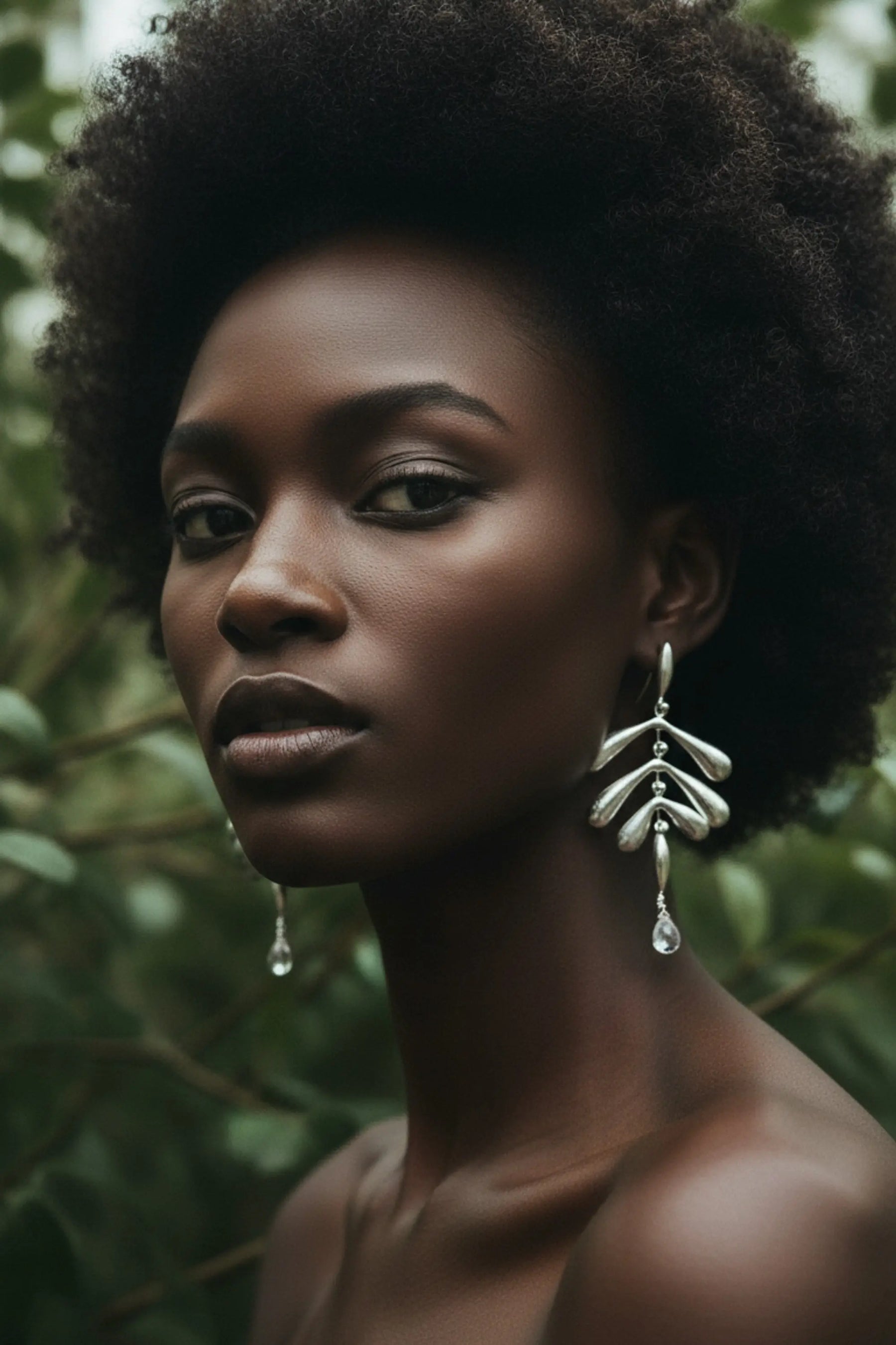 Luxe Fluid Droplet Earrings