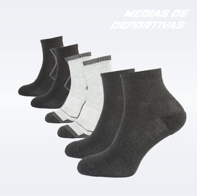 PACK DE 3 MEDIAS TENNIS