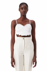 Bract Camisole in White