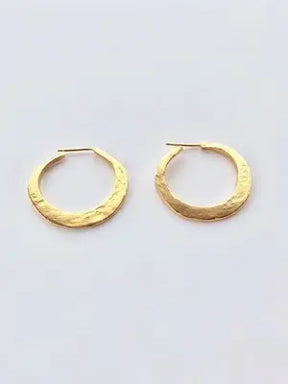 Hoops in 14 kt Gold
