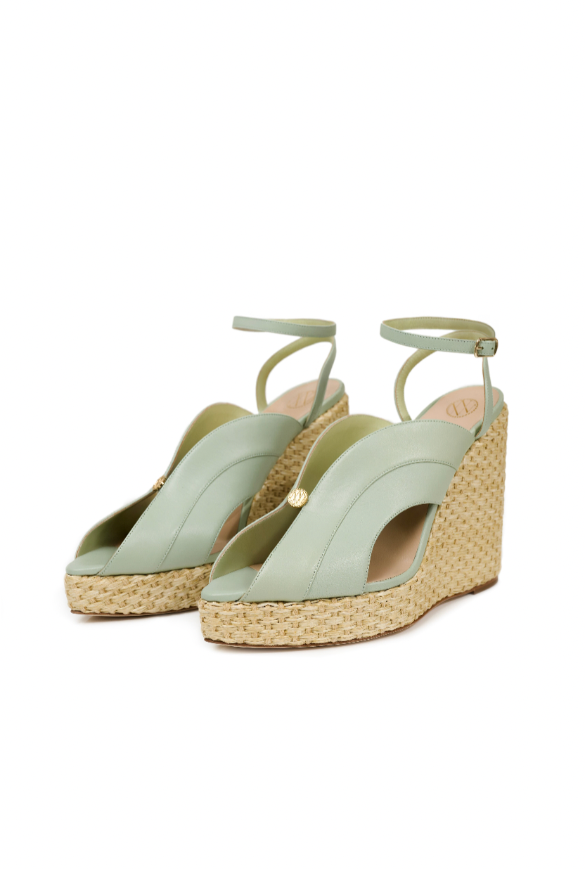 Anya Wedge in Sage