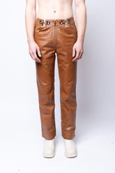 Leather Carabiner Pants